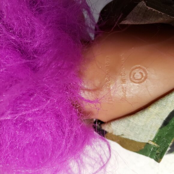 Vintage Thomas Dam 1977 Troll Soldier Camo Army G.I. - Picture 7 of 7